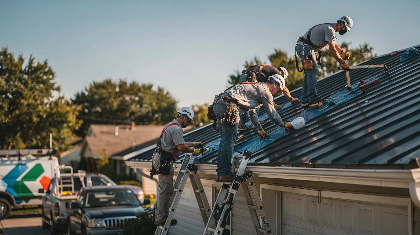 Metal Roof Installation in Chalmers, IN near me